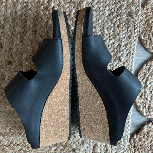 Birkenstock Nora Big Buckle Sandals – Black – Silver Buckles – Size EU 38 / US W - Picture 11 of 13